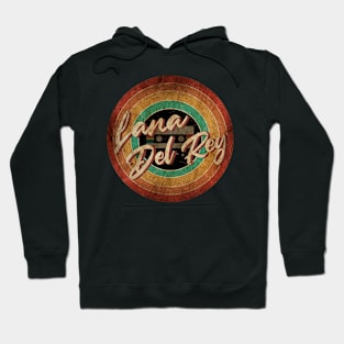 Lana Del Rey Vintage Circle Art Hoodie